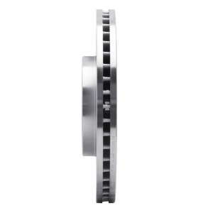 Hyundai Santa Fe Brake Rotor (1) - Front Right - R1 Concepts - Drilled & Slotted - Silver - `07-`09